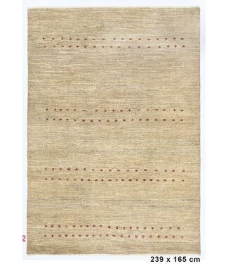 Creme Dotted Rug 239 x 165 cm