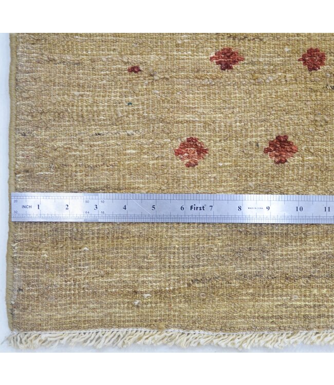 Creme gestippeld vloerkleed 239 x 165 cm