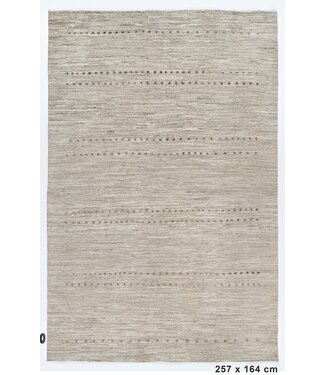 Creme Dotted Rug 257 x 164 cm