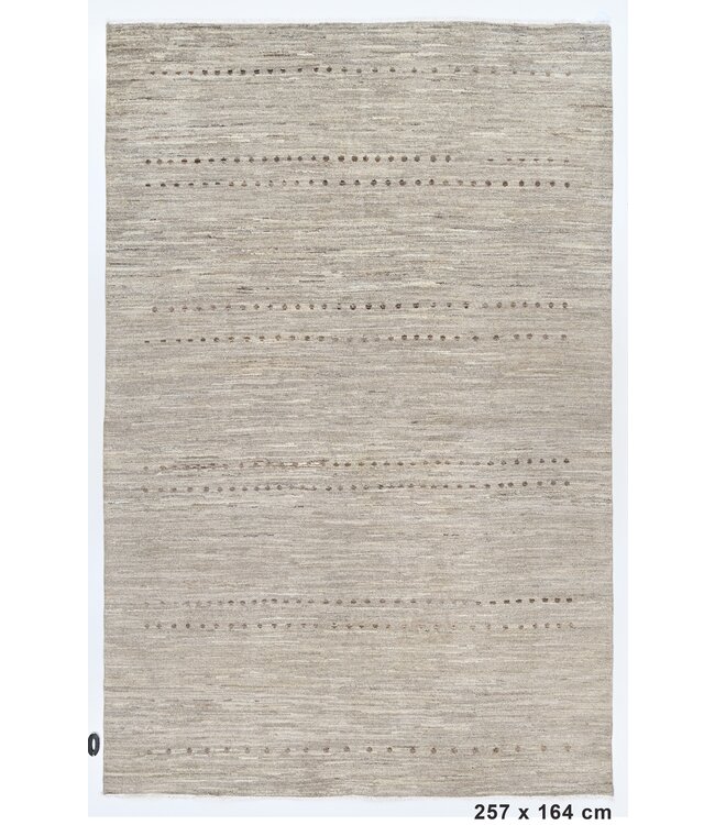 Creme Dotted Rug 257 x 164 cm