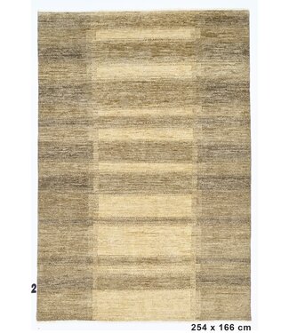 Teppich aus brauner Eiche, 254 x 166 cm