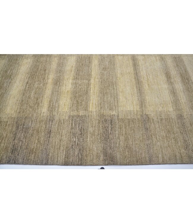 Bruin eiken vloerkleed 254 x 166 cm