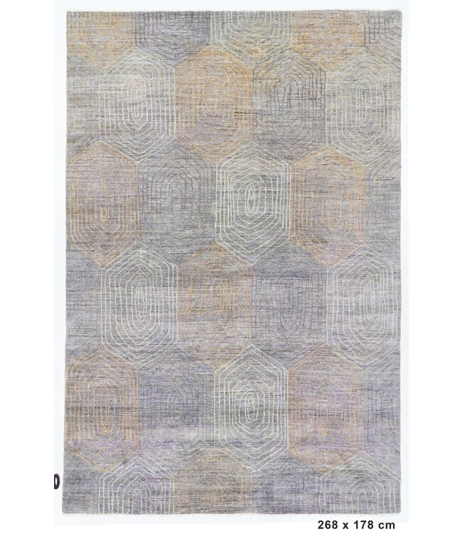 Hexacosmos-Teppich 268 x 178 cm