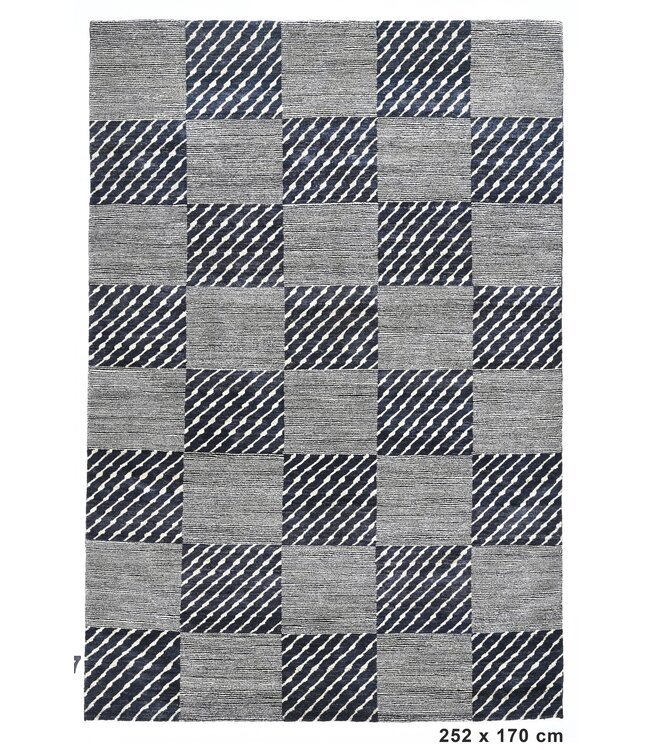 Shepperd Karo-Schachteppich, 252 x 170 cm