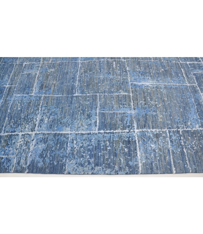 Splatter in Green Rug 282 x 182 cm