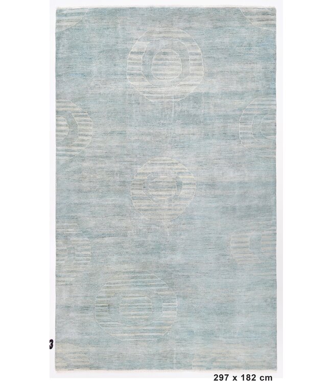 Moderner Basil-Teppich, 297 x 182 cm