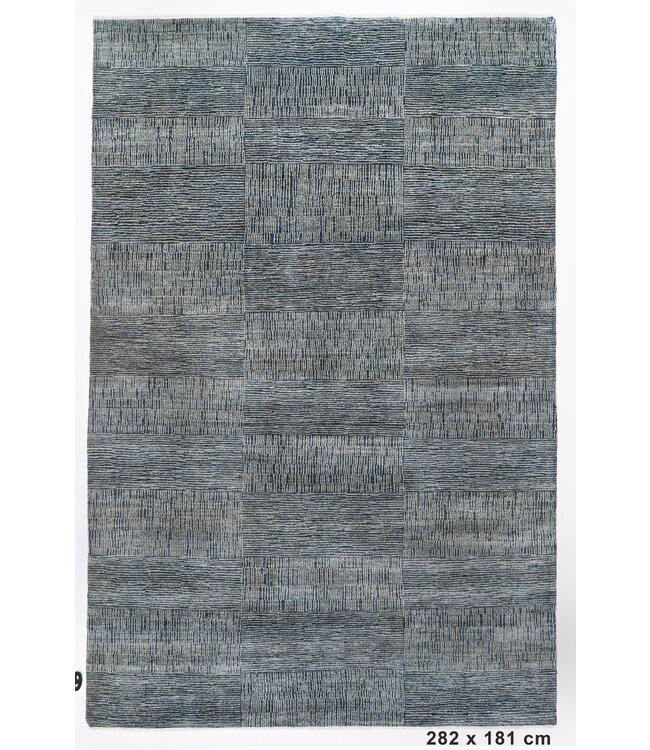 Cement Blue Rug 282 x 181 cm