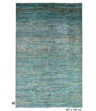 Mehrfarbiger Damian-Teppich, 307 x 194 cm