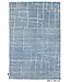 Kelimshop White Line in Mud Rug 300 x 194 cm