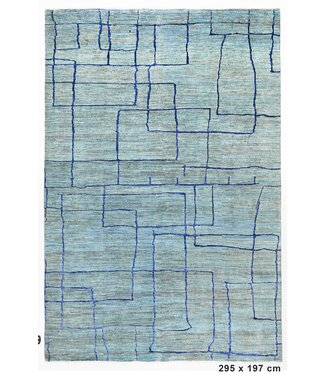 Teppich „White Line in Mud“, 295 x 197 cm