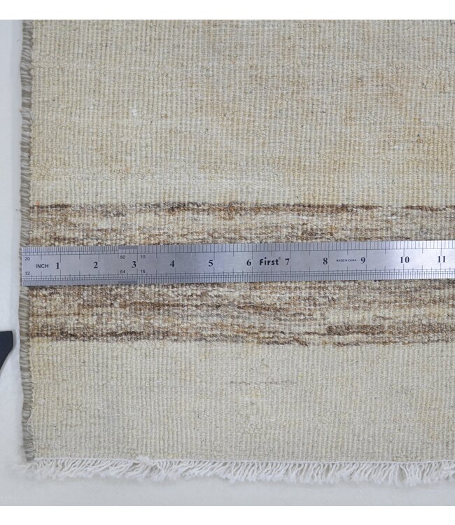 Houtgesneden vloerkleed 297 x 197 cm