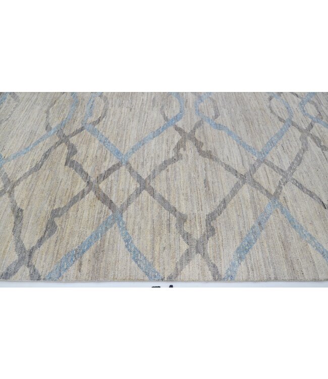 Perzisch dubbel diamanttapijt 298 x 193 cm