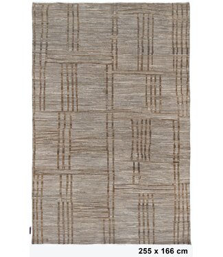 Kelimshop Brauner Türteppich, 255 x 166 cm