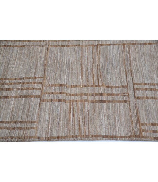 Brown Door Rug 255 x 166 cm