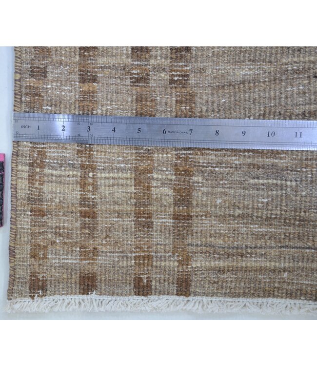 Brown Door Rug 255 x 166 cm