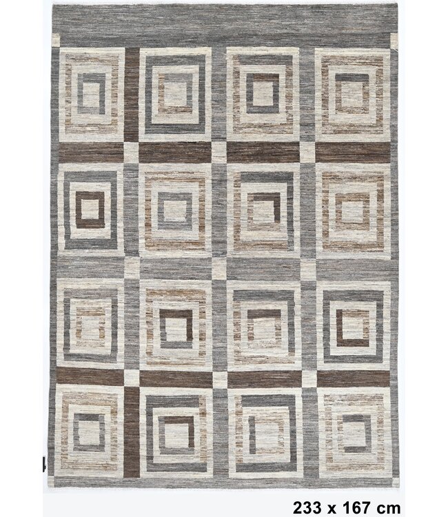 Quadratischer Teppich für den Innenbereich, 233 x 167 cm