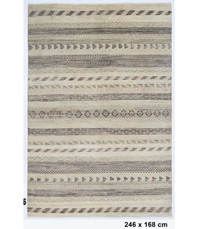 Shapes in Stripes Rug 246 x 168 cm