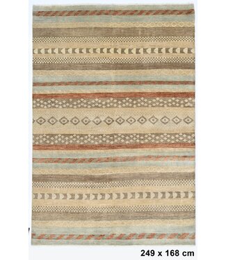 Kelimshop Teppich „Shapes in Stripes“, 249 x 168 cm Kelimshop Teppich „Shapes in Stripes“, 249 x 168 cm