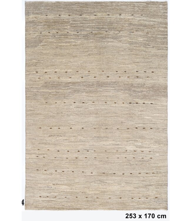 Creme Dotted Rug 253 x 170 cm