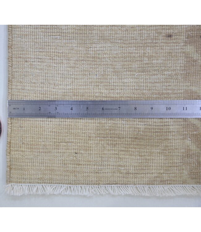 Gingham Cross Beige Teppich 241 x 170 cm