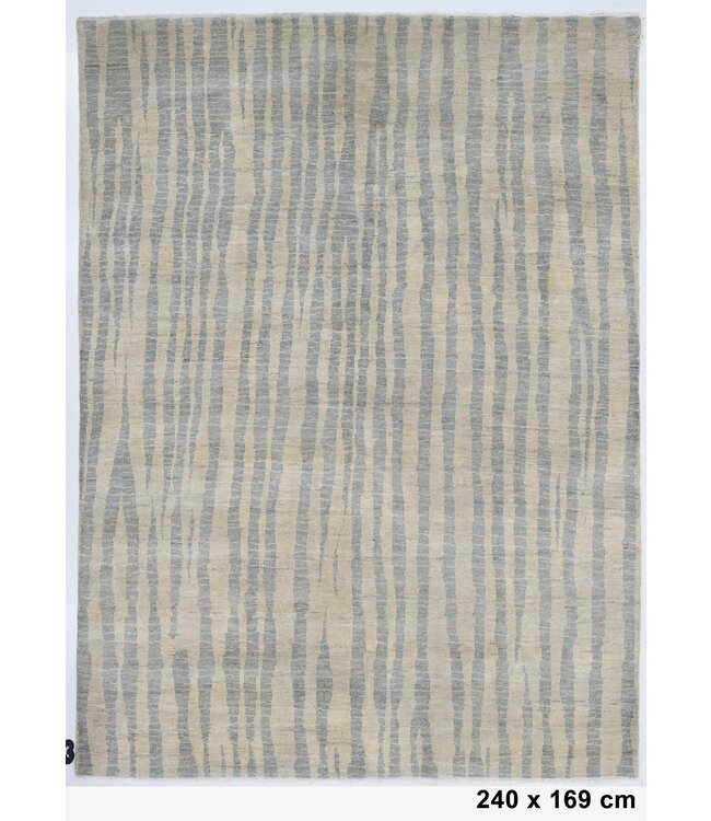 Teppich mit Baumstreifenmuster, 240 x 169 cm