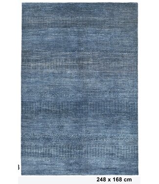 Kelimshop Blauer Ozeanteppich 248 x 168 cm