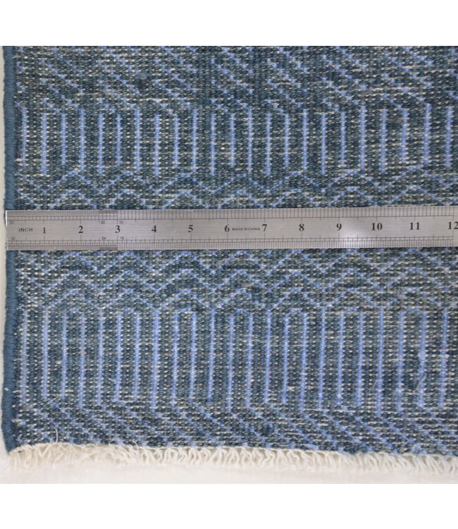 Blauer Ozeanteppich 248 x 168 cm