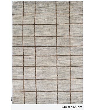 Kelimshop Thin Shepherd Check Rug 245 x 168 cm Kelimshop Thin Shepherd Check Rug 245 x 168 cm