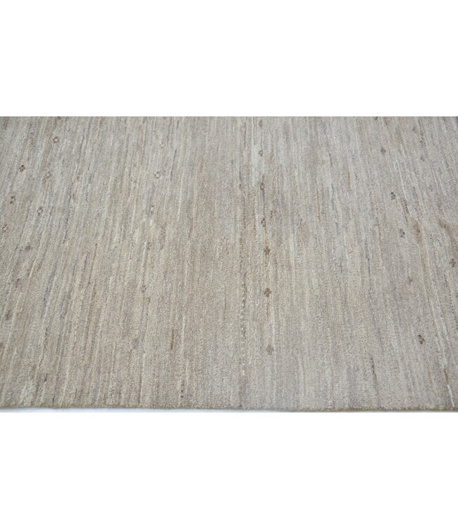 Braun gepunkteter Teppich 260 x 168 cm