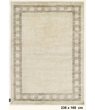 Kelimshop Creme Earth Square Rug 236 x 168 cm Kelimshop Creme Earth Square Rug 236 x 168 cm