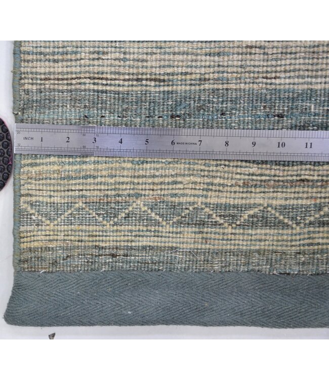 Chocolate & Matcha Stripes Rug 249 x 172 cm