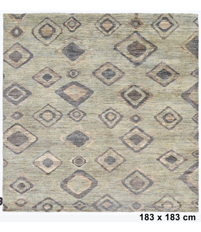 Diamond in Mud Lake Rug 183 x 183 cm