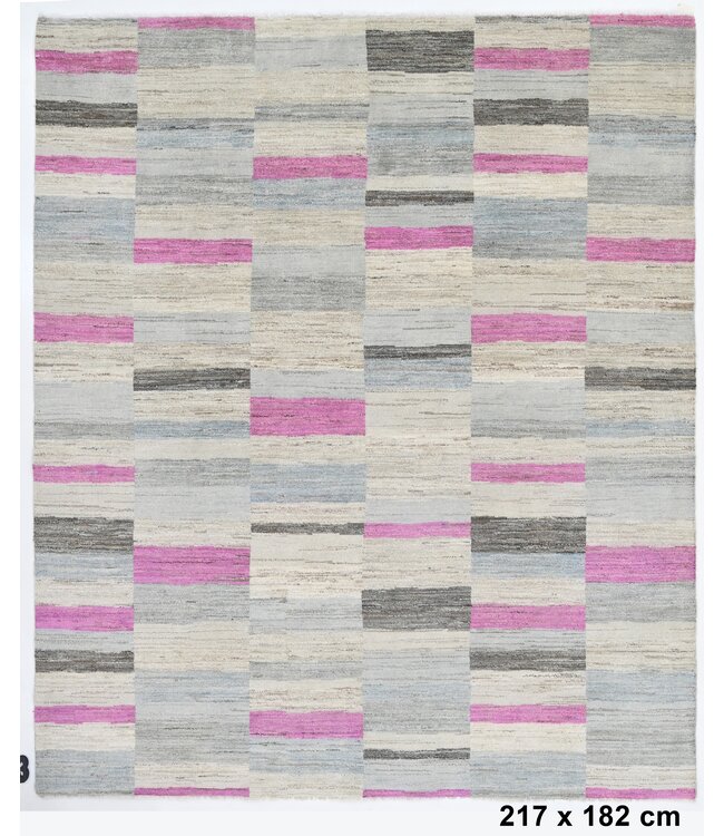 Dimascus Color Brick Rug 217 x 182 cm