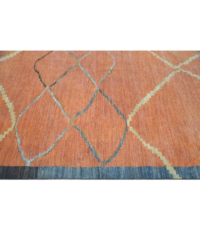 Tangerine Art Deco Teppich 279 x 182 cm