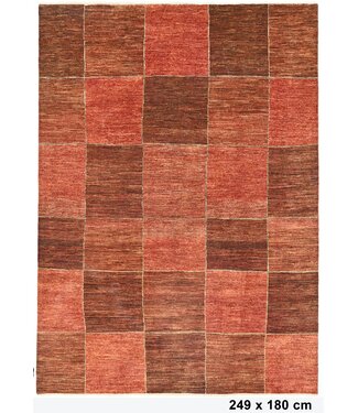 Vermillion Assyria Tiles Rug 249 x 180 cm