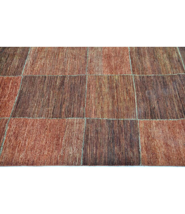 Vermillion Assyria Tegels Vloerkleed 249 x 180 cm