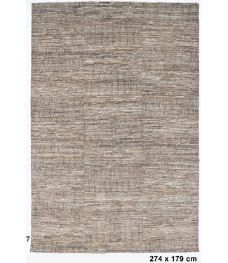 Kelimshop Brown Cement Rug 274 x 179 cm Kelimshop Brown Cement Rug 274 x 179 cm