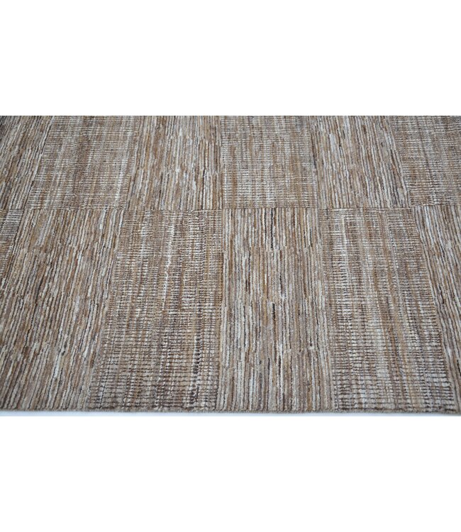 Brown Cement Rug 274 x 179 cm