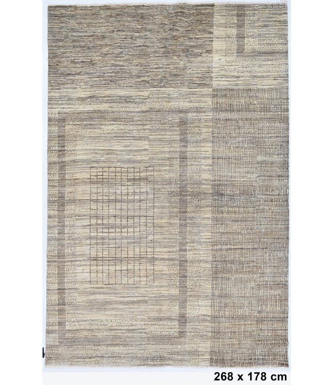 Quadra Brauner Teppich 268 x 178 cm