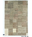 Chaos minimalistischer quadratischer Teppich 274 x 178 cm