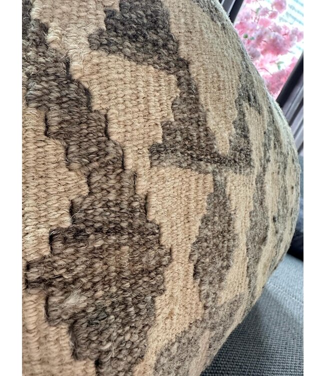 1x kilim cushion cover ca 60x45 cm with filling