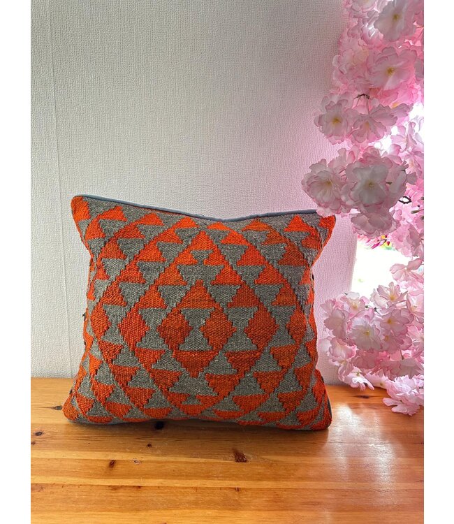 kelim kissens cover  vintage ca  45x45 cm mit Füllung