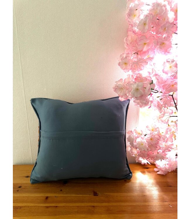 kilim cushion cover vintage ca 45x45 cm with filling