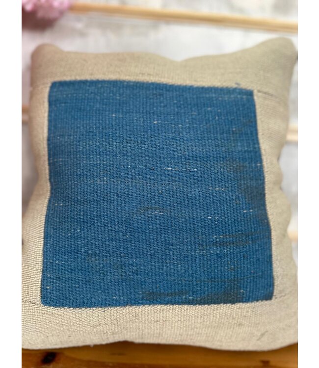 kilim cushion vintage  ca 45x45 cm with filling