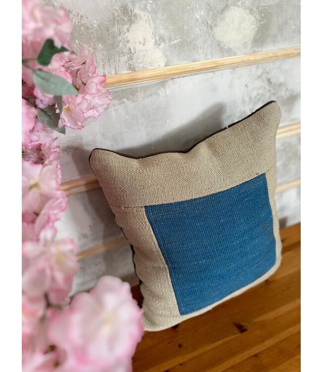 kilim cushion vintage  ca 45x45 cm with filling