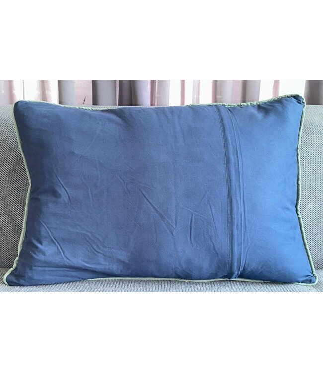 1x kilim cushion cover ca 60x40 cm with filling