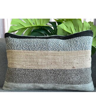 1x kilim cushion cover ca  60x40 cm with filling