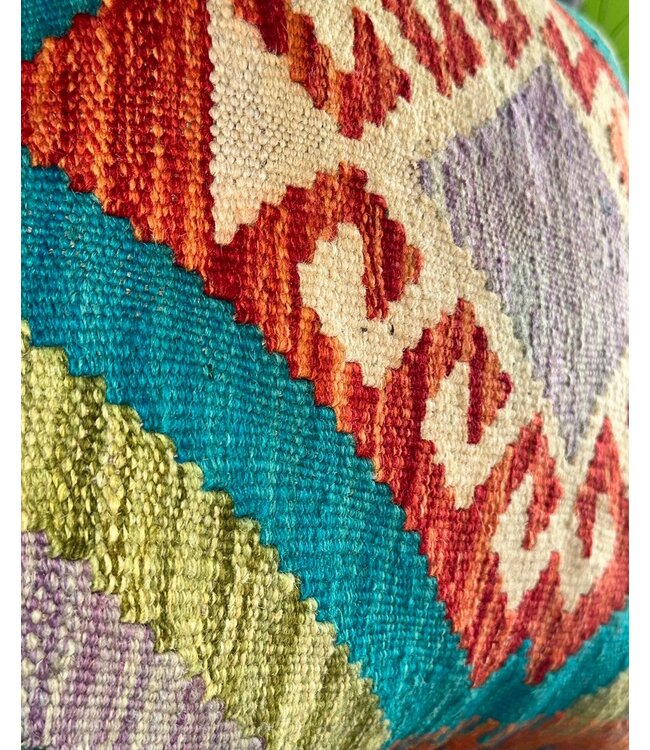 kilim cushion modern  ca 45x45 cm with filling