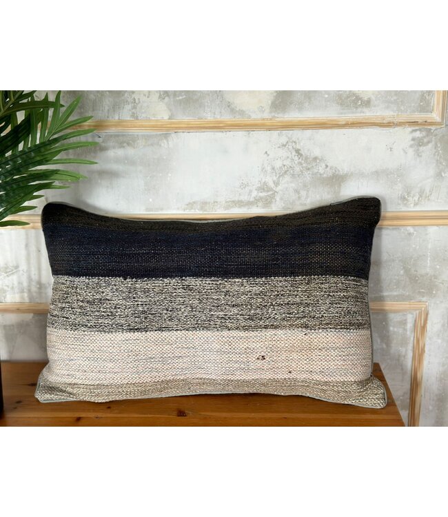 kilim cushion vintage  ca 60x40 cm with filling
