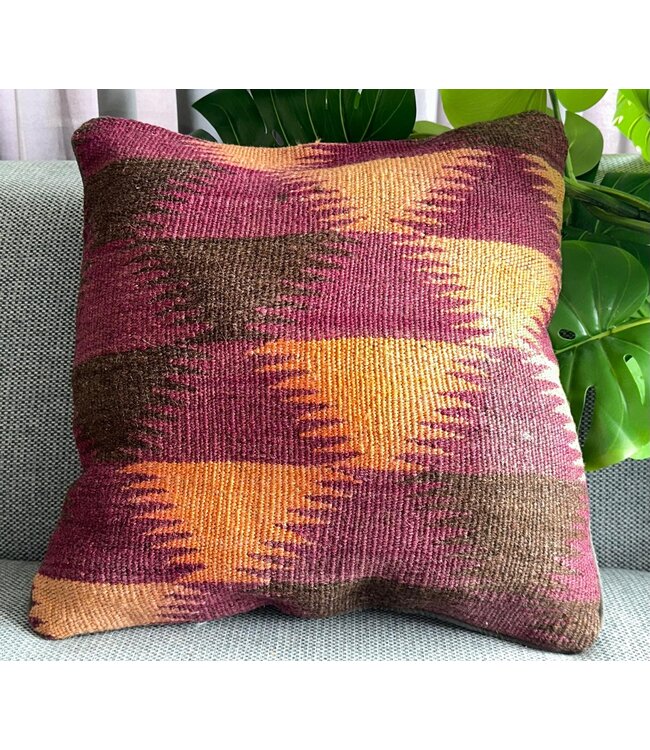 kelim kissens cover  vintage   ca  40x40 cm mit Füllung
